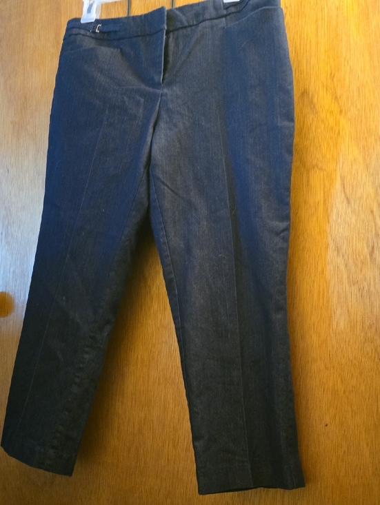 New York & Company Denim - New York & Company Dark Blue Tailored Ankle Jeans